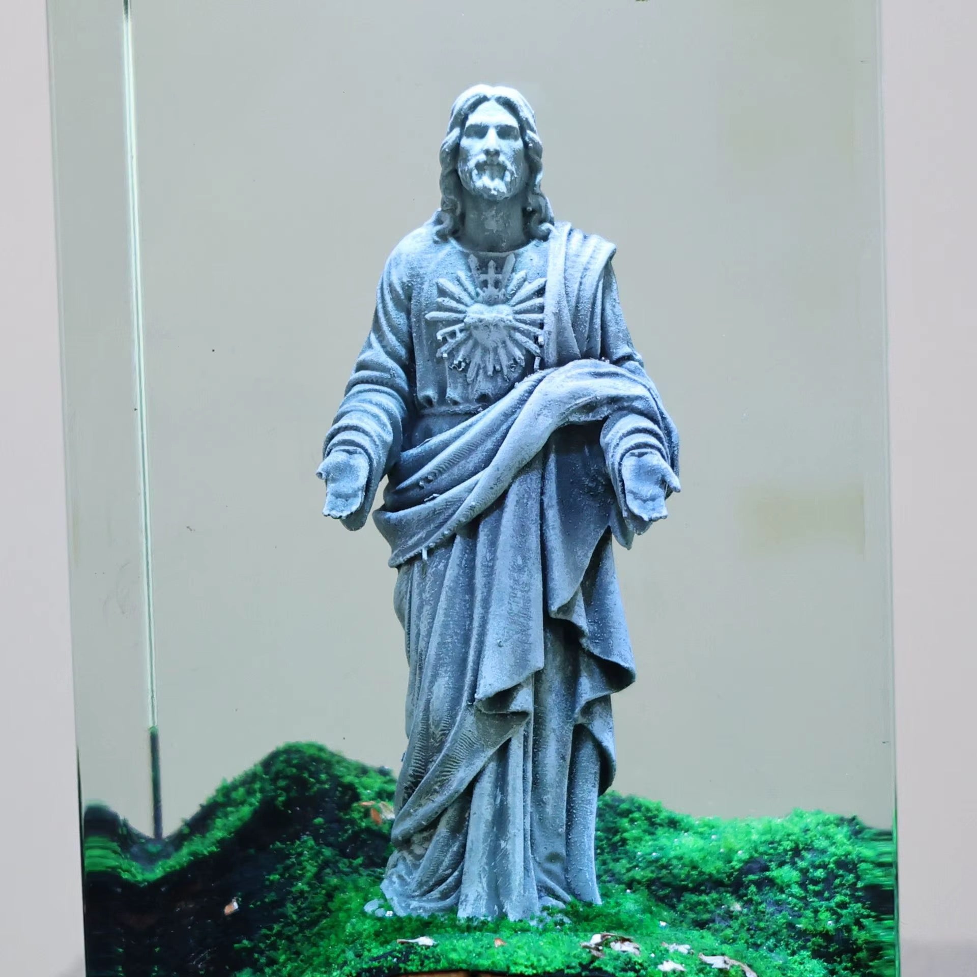 Medieval Western Resin Lamp Ornament