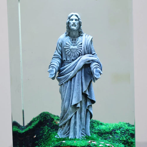 Medieval Western Resin Lamp Ornament