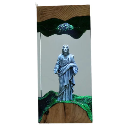 Medieval Western Resin Lamp Ornament